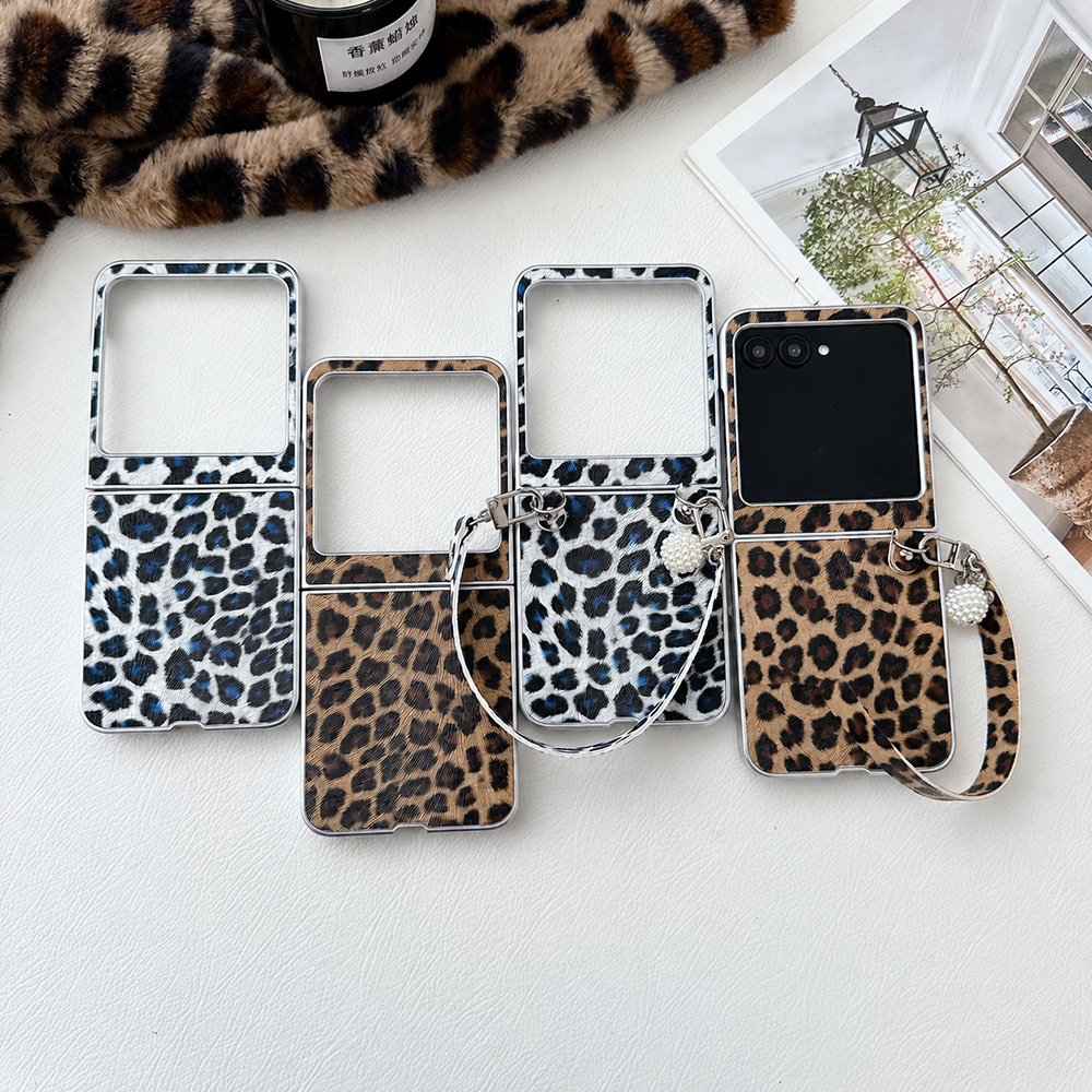 Slim Fit Suit Set - Funda plegable con estampado de leopardo