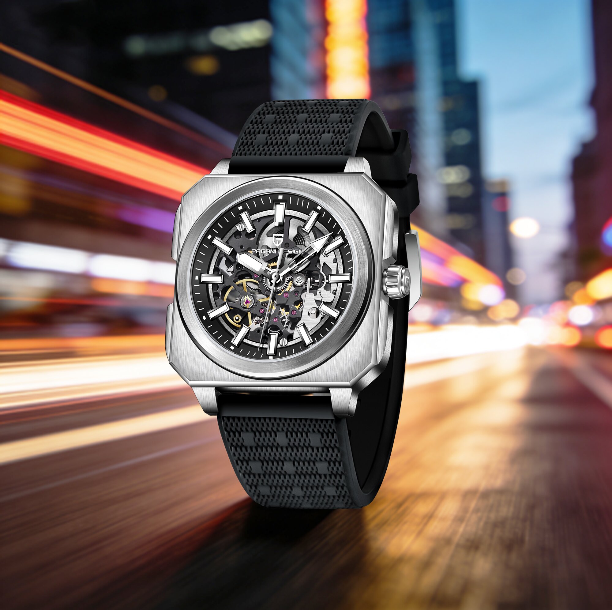 Men'S Formal Wear Watches - Reloj Mecánico Automático para Hombre PAGANI