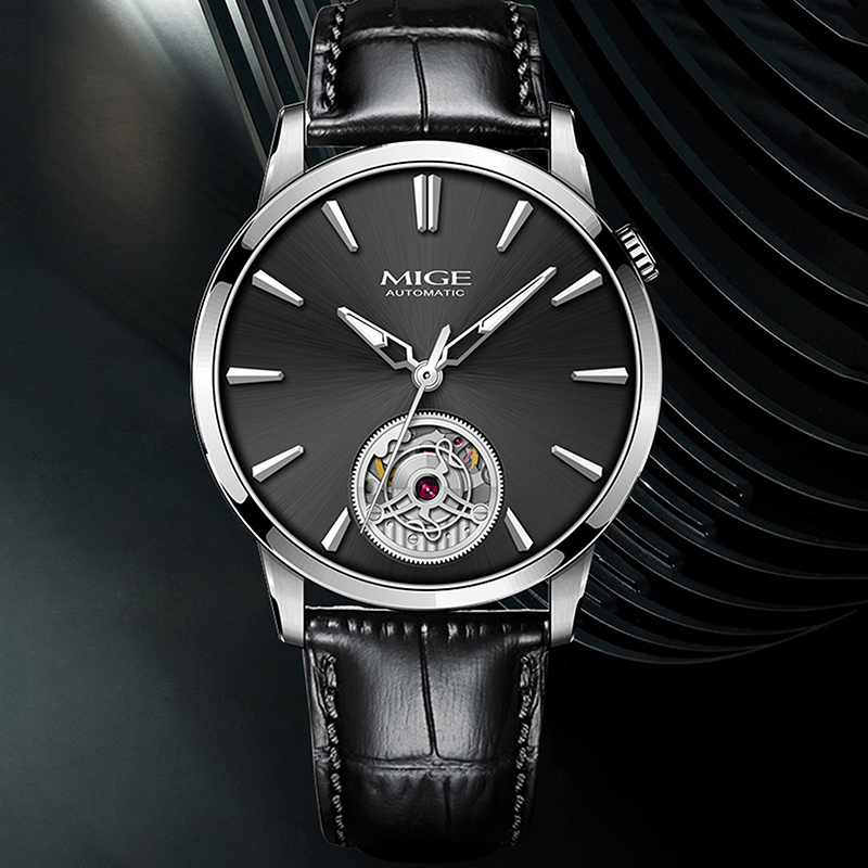 Men'S Formal Wear Watches - Reloj Mecánico de Pulsera MIGE Slim