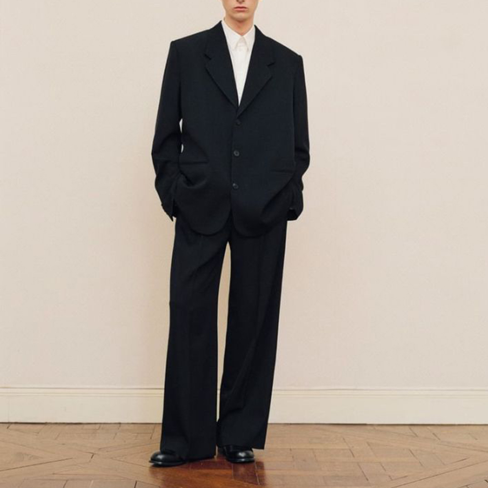 Formal Wear For Men Black Suit - Conjunto de traje negro de gran