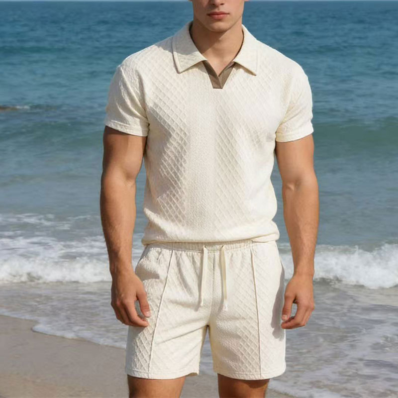 Slim Fit Suit Set - Conjunto de Verano 2026 para Hombre,