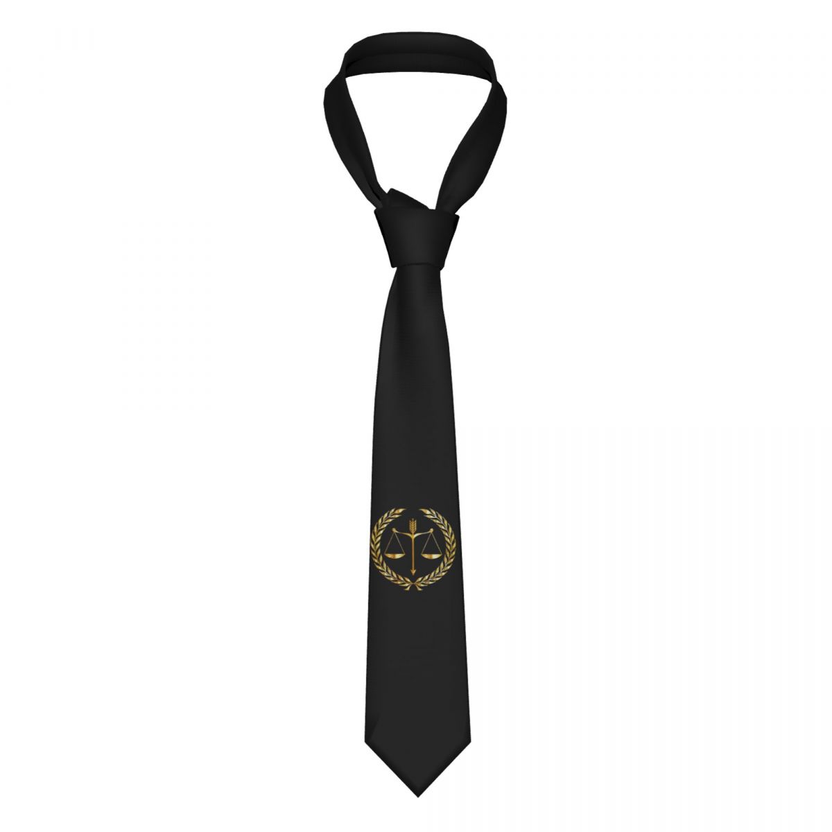 Scale - Men Formals & Ethnic Wear - Corbatas personalizadas con escamas doradas de