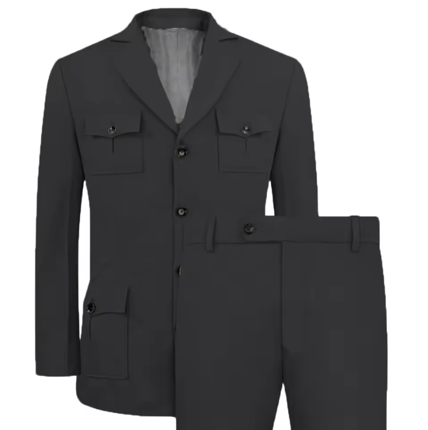 Men's Suits Jakcet Casual Khak - Men Formal Wear With Blazer reseña y precio