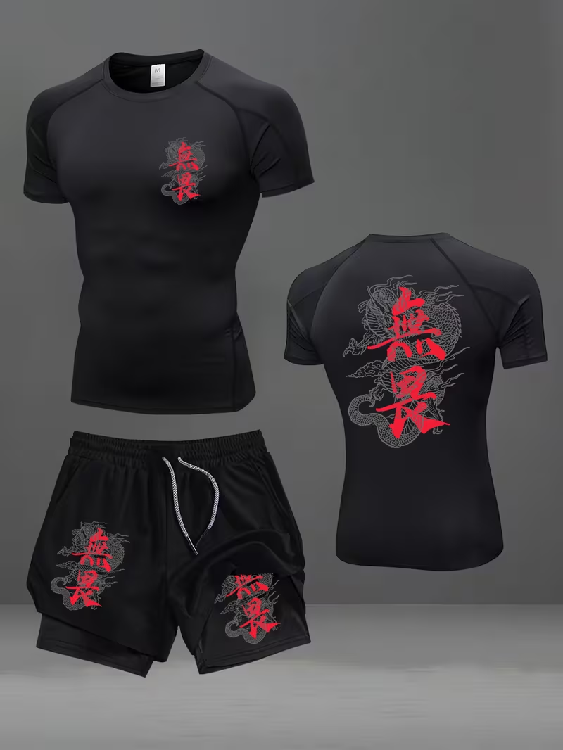 Nuevo conjunto deportivo para  - Slim Fit Suit Set reseña y precio