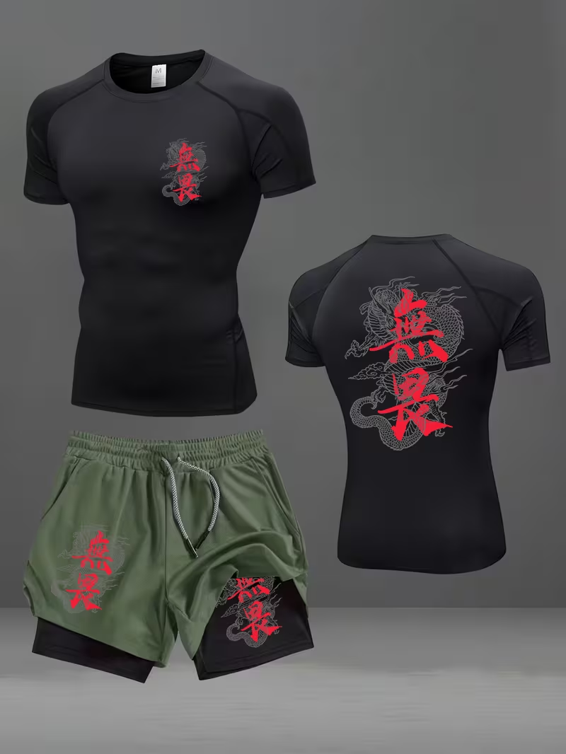 Nuevo conjunto deportivo para  - Slim Fit Suit Set reseña y precio