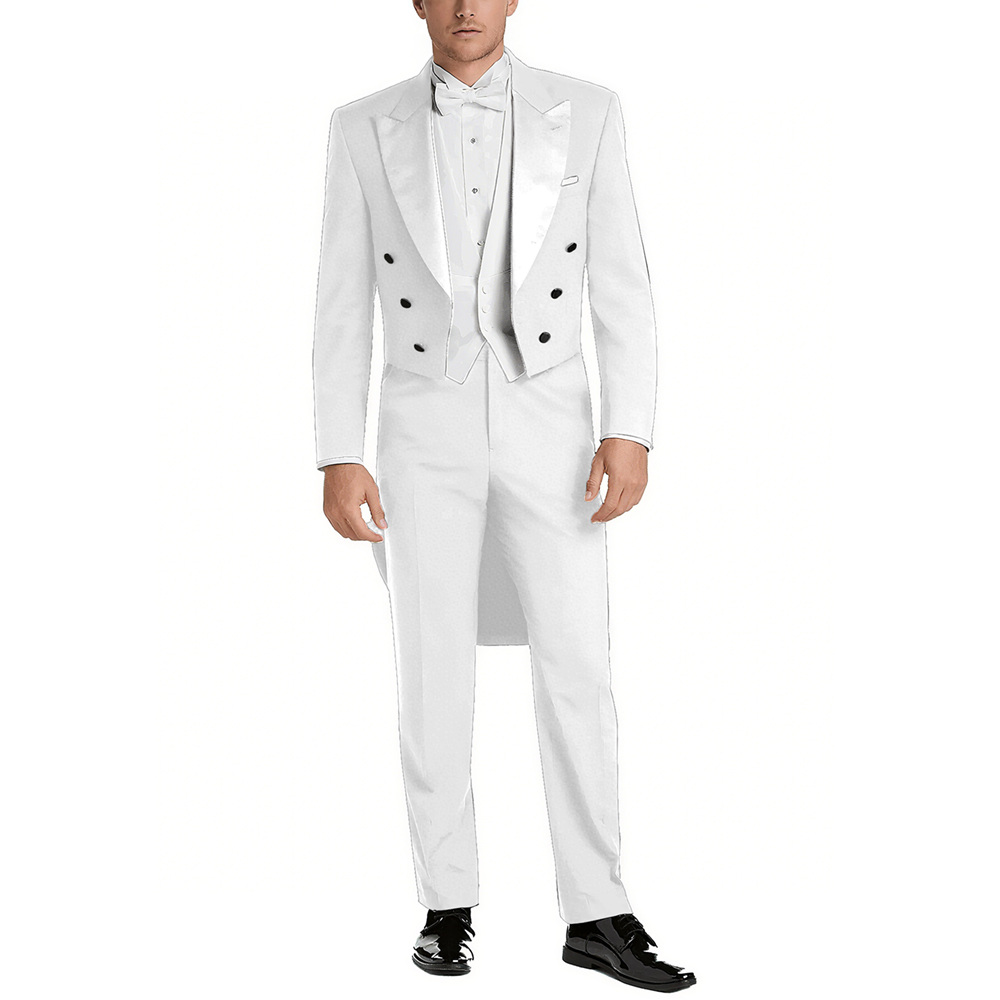Conjunto de traje de satén con - Men Formal Wear With Blazer reseña y precio