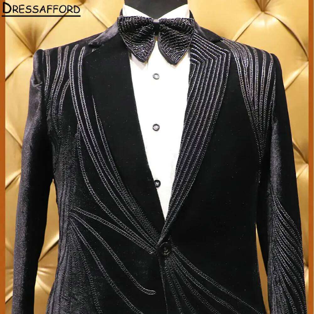 Trajes de Boda Formales de Ter - Formal Wear For Men Black Suit reseña y precio