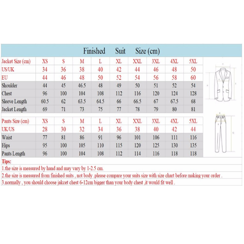 Traje Formal de dos piezas par - Men Formal Wear Jacket reseña y precio