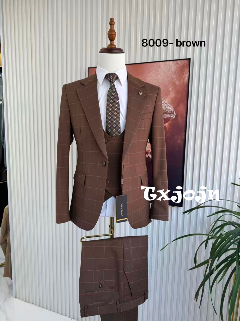 Traje de Esmoquin a Cuadros pa - Men Formal Wear Jacket reseña y precio