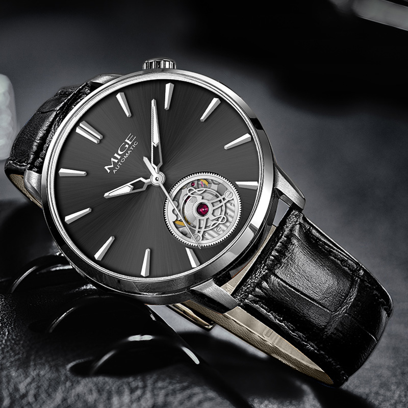 Reloj Mecánico de Pulsera MIGE - Men'S Formal Wear Watches reseña y precio