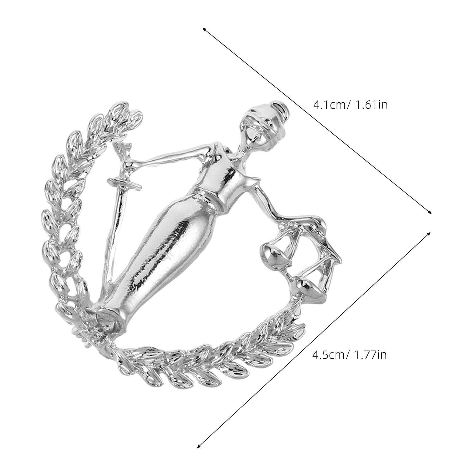 2 Broches de Solapa para Hombr - Scale - Men Formals & Ethnic Wear reseña y precio