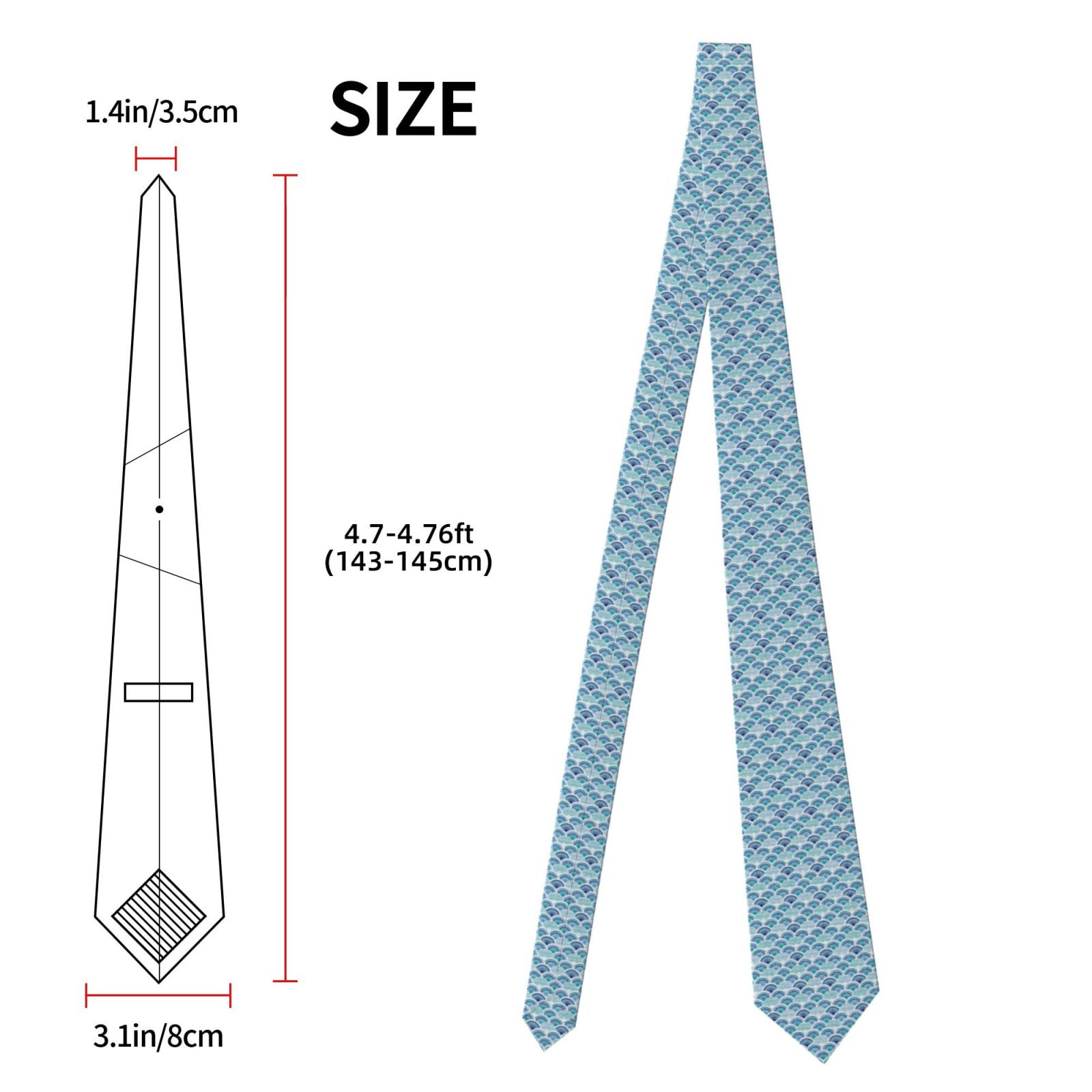 Corbatas con estampado de text - Scale - Men Formals & Ethnic Wear reseña y precio