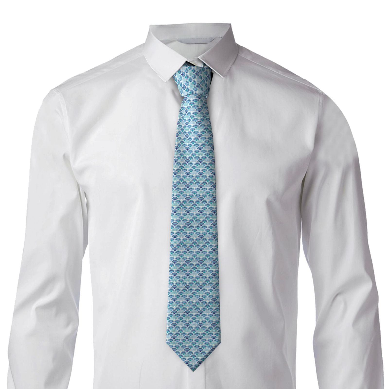 Corbatas con estampado de text - Scale - Men Formals & Ethnic Wear reseña y precio