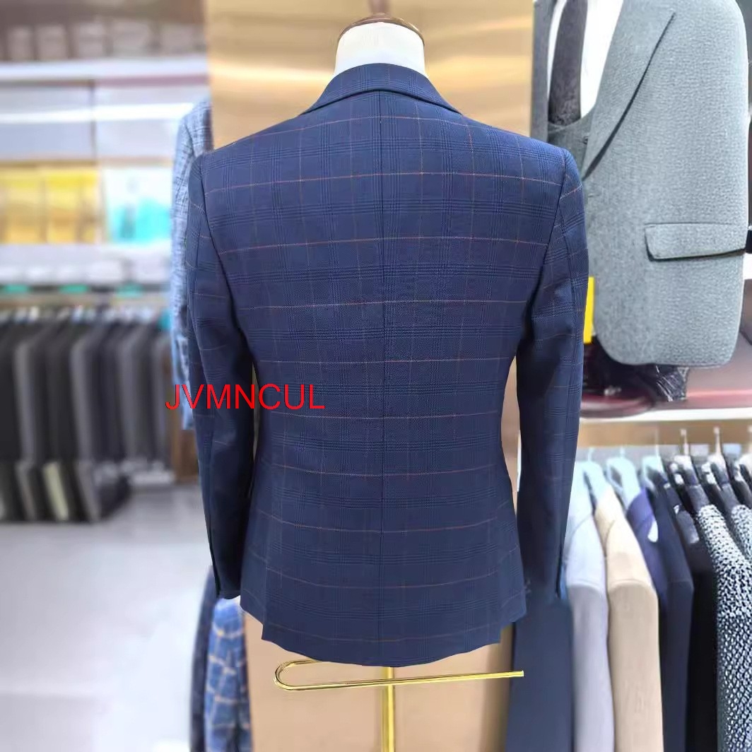 Traje de 3 Piezas a Cuadros pa - Men Formal Wear With Blazer reseña y precio