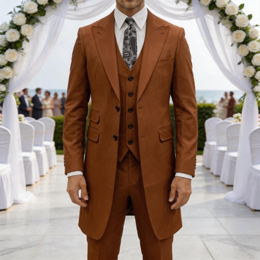 Traje formal de 3 piezas para  - Men Formal Wear Jacket reseña y precio