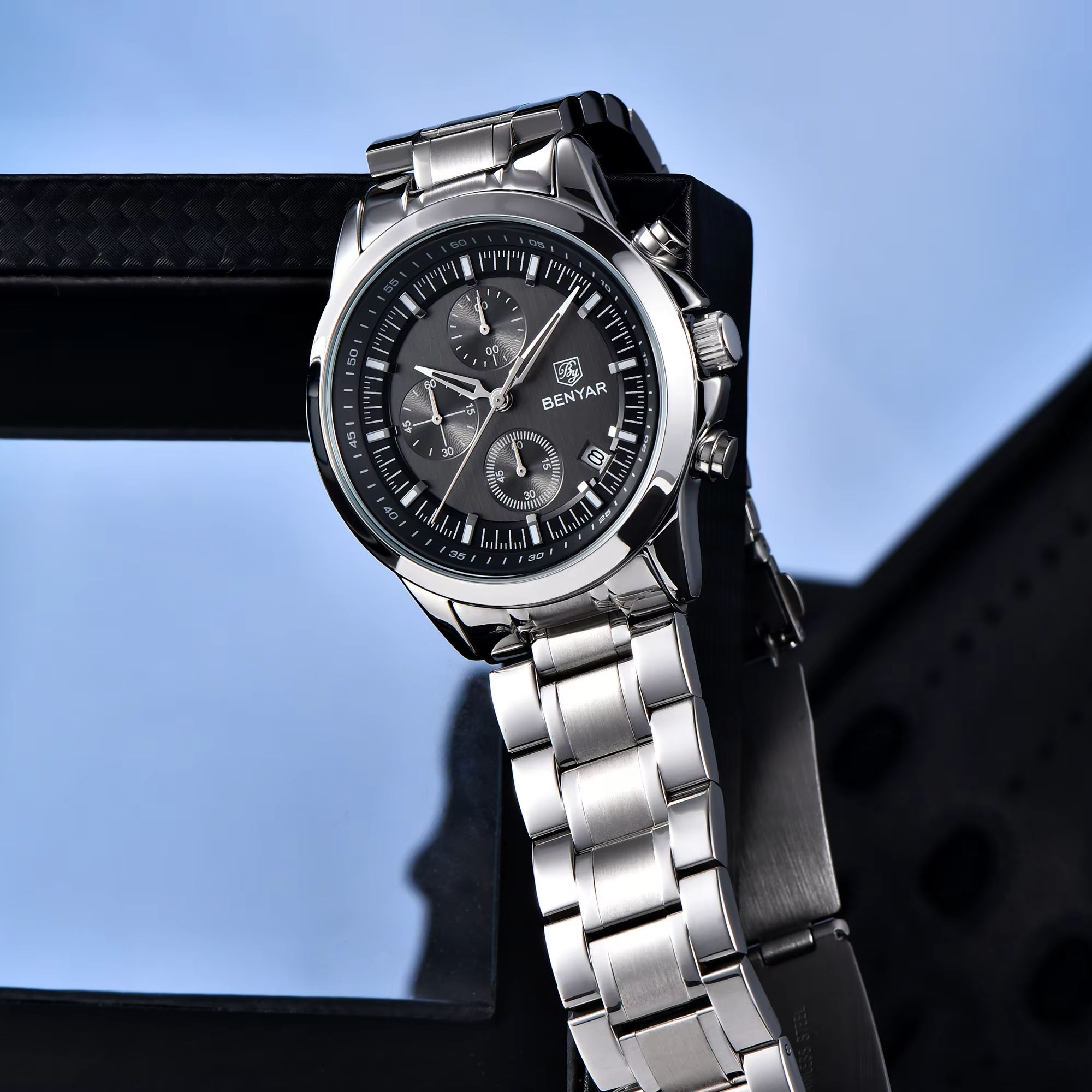 Reloj de Cuarzo BENYAR de Lujo - Men'S Formal Wear Watches reseña y precio