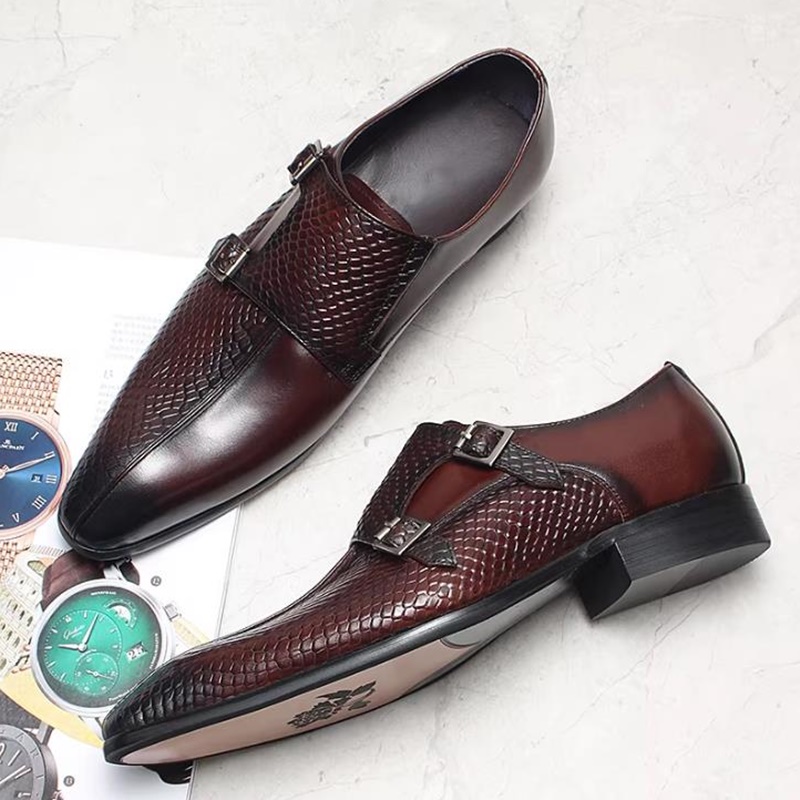 Zapatos de Hombre con Doble He - Scale - Men Formals & Ethnic Wear reseña y precio
