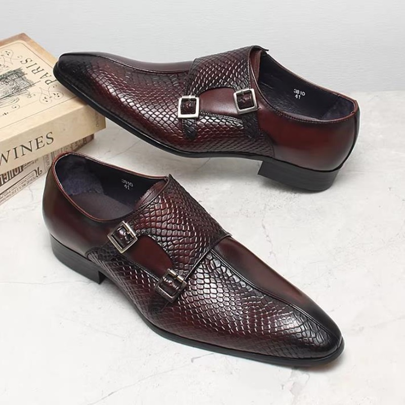 Zapatos de Hombre con Doble He - Scale - Men Formals & Ethnic Wear reseña y precio