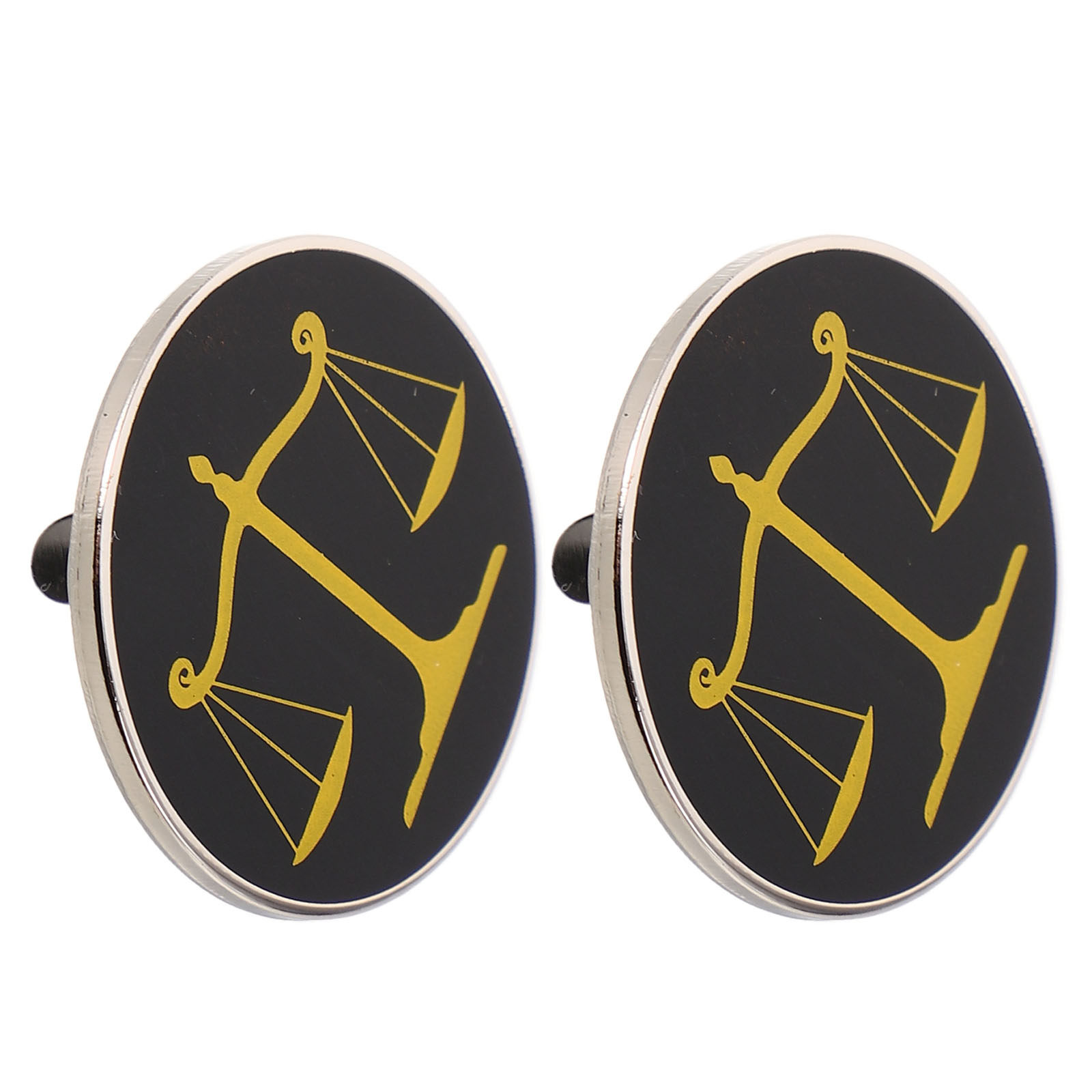 2 Broches de Solapa de Metal c - Scale - Men Formals & Ethnic Wear reseña y precio