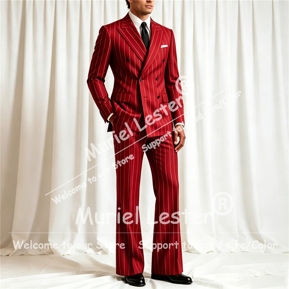 Elegante Traje de Rayas para H - Men Formal Wear With Blazer reseña y precio