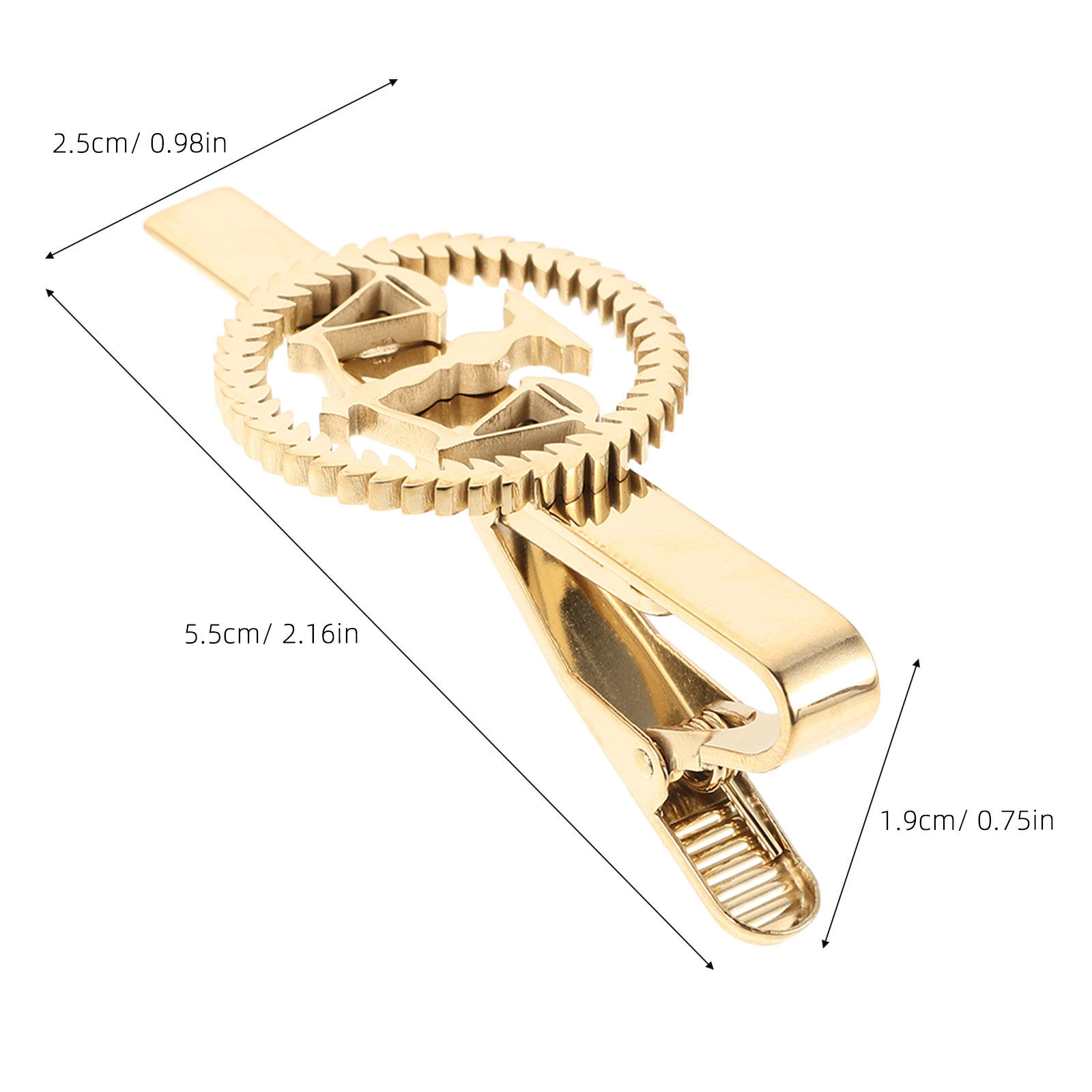2 Piezas de Clips para Corbata - Scale - Men Formals & Ethnic Wear reseña y precio