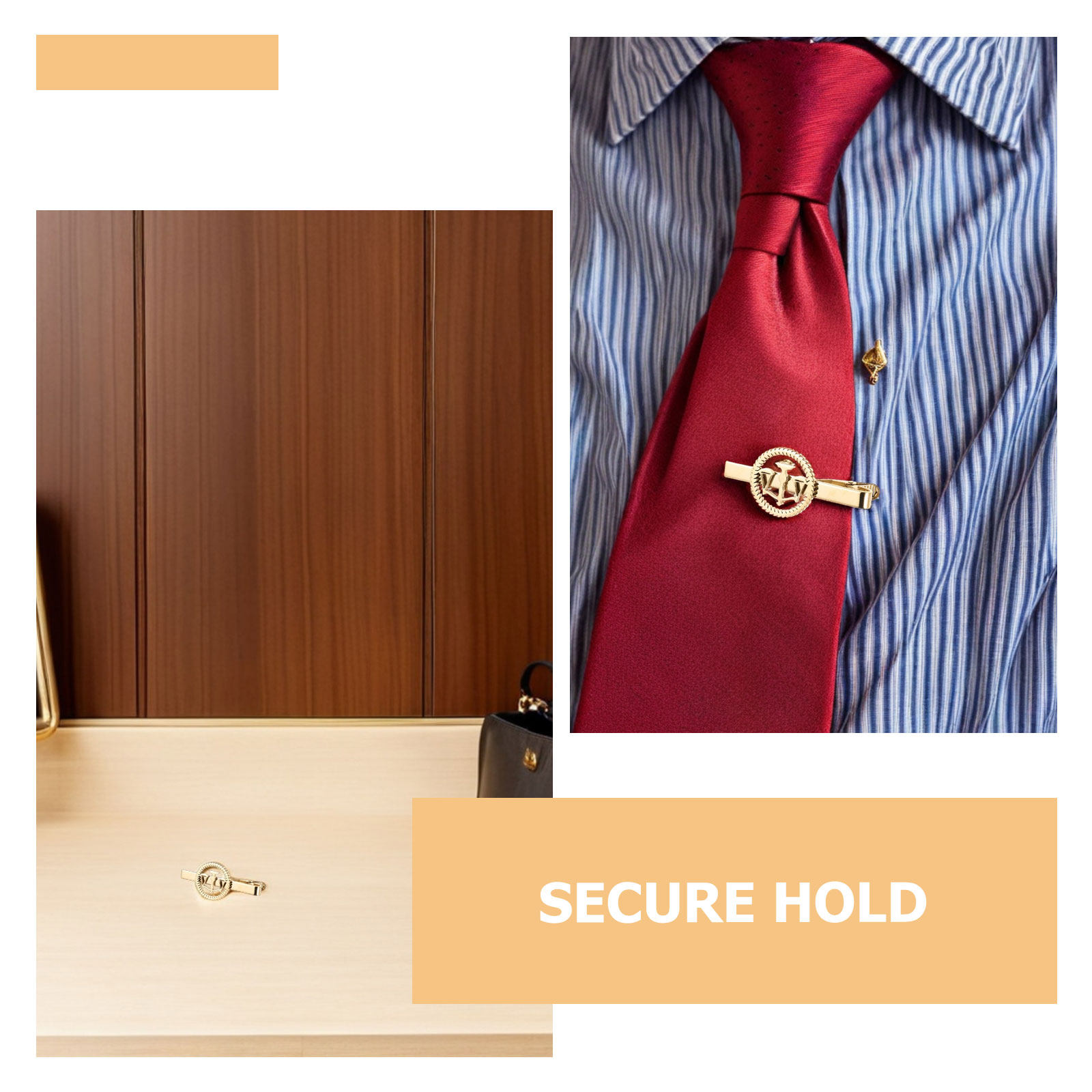 2 Piezas de Clips para Corbata - Scale - Men Formals & Ethnic Wear reseña y precio