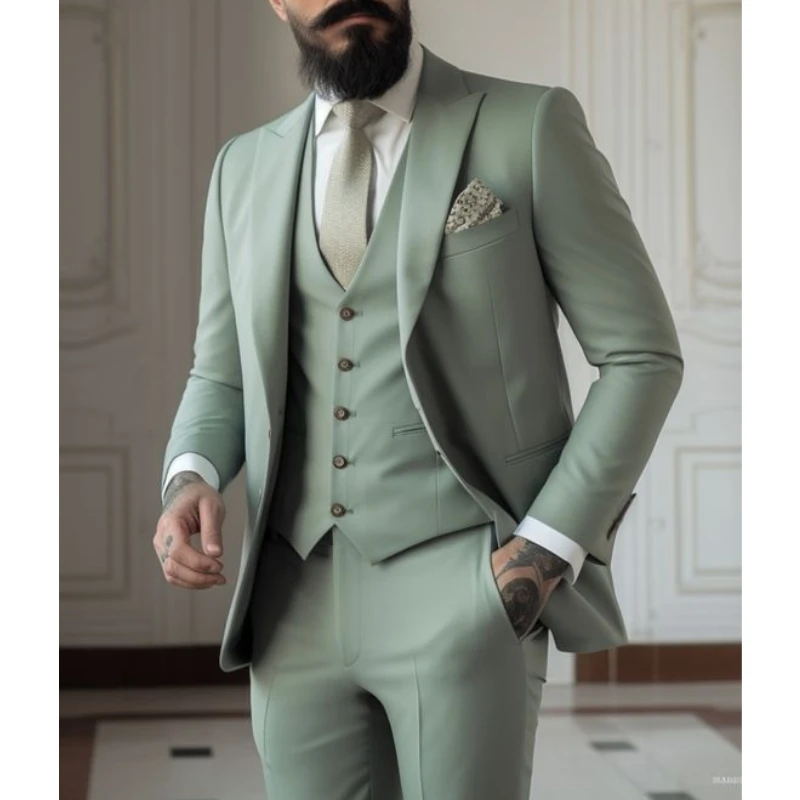 Trajes de color verde claro, t - Men Formal Wear With Blazer reseña y precio