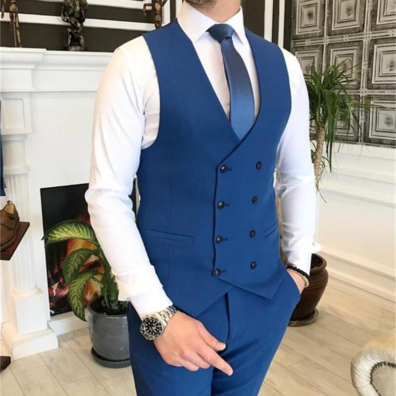 Chaleco de doble botonadura pa - Men Formal Wear With Blazer reseña y precio