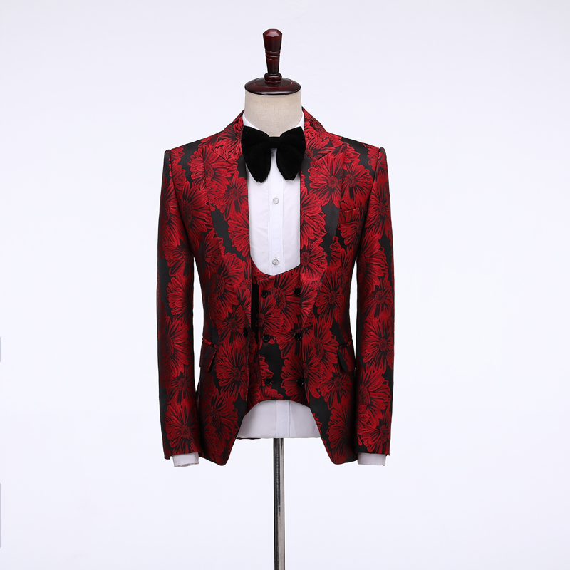 Trajes Florales para Hombre 20 - Men Formal Wear Jacket reseña y precio